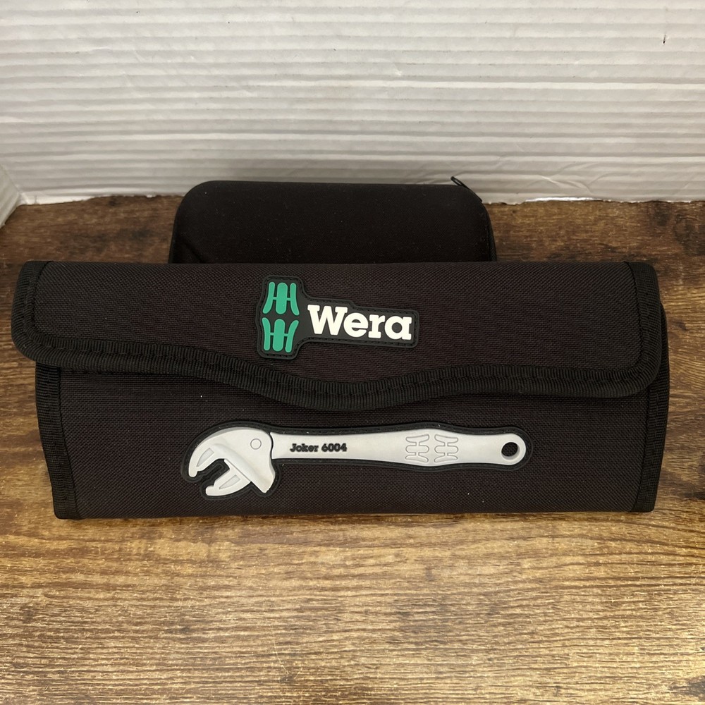 Wera JOKER 6004 Tool Self-Setting Adjustable Spanner Wrench 4Pce Set  7 - 19mm
