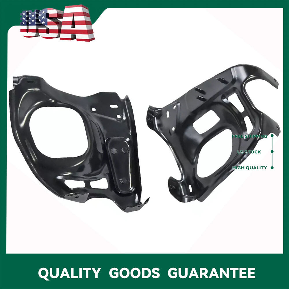 2007-2013 Toyota Tundra Steel Front Bumper Bracket Set - 2pc Mounting Arm