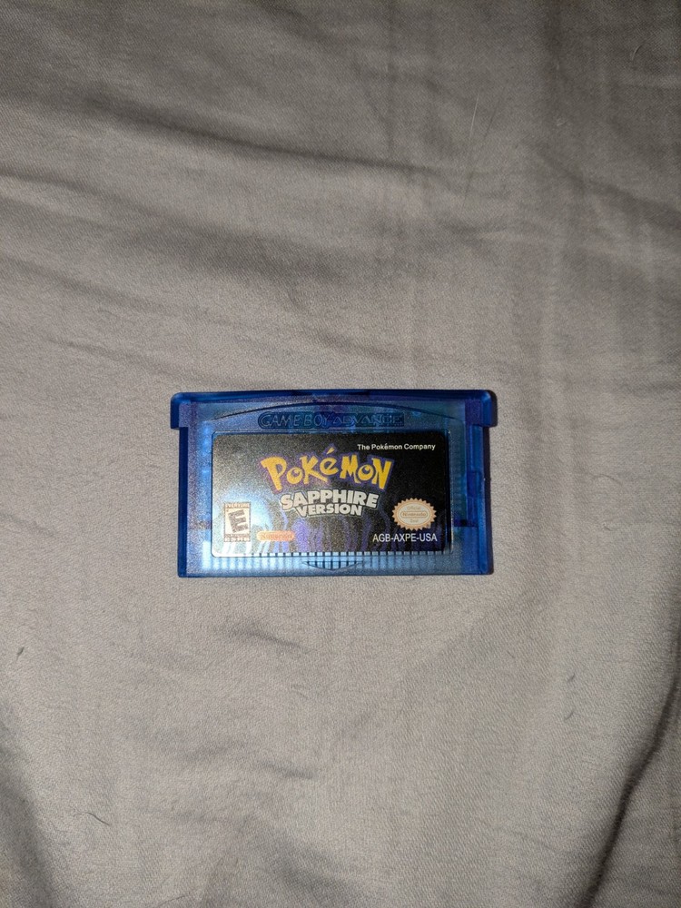 Pokemon Sapphire Version - GBA Game for Nintendo Game Boy Advance
