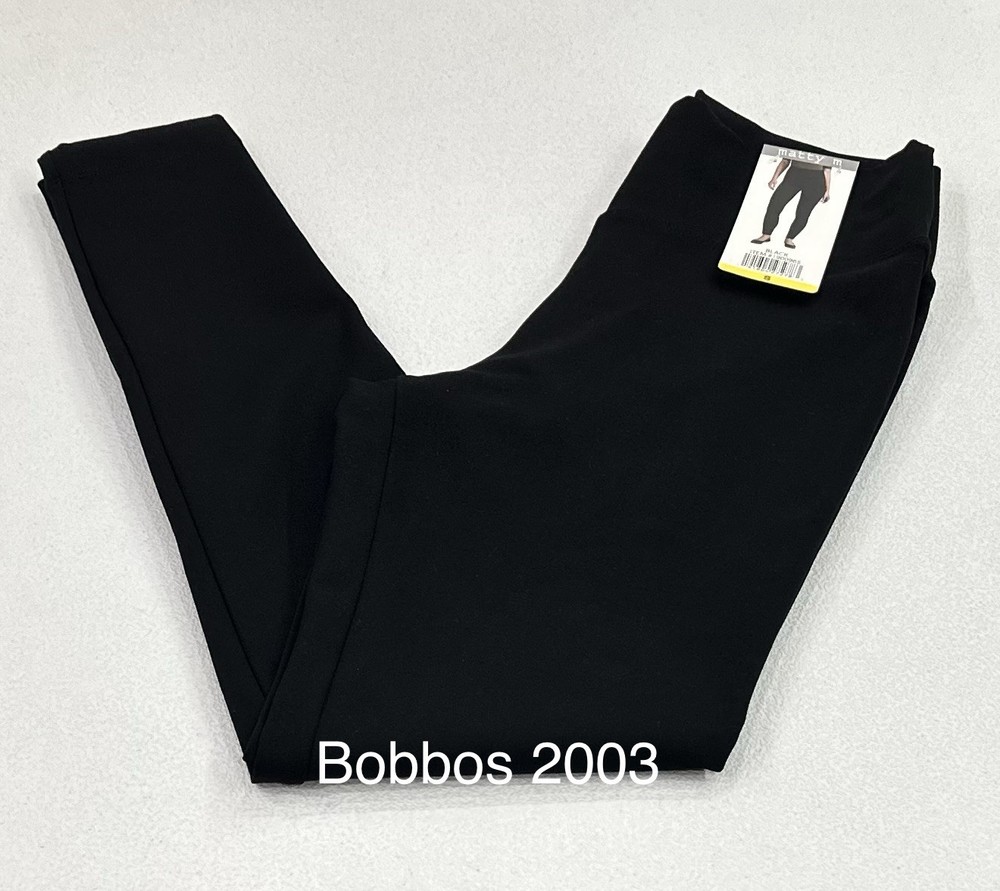 Matty M Women's Stretch High Rise Pull-On Leggings, Black, Size S