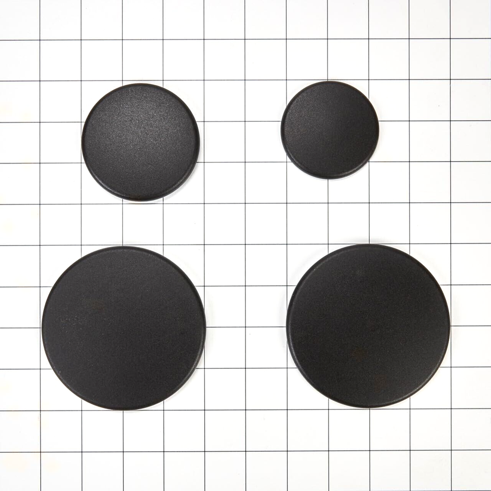 Authentic Whirlpool Burner Cap Set W10881749