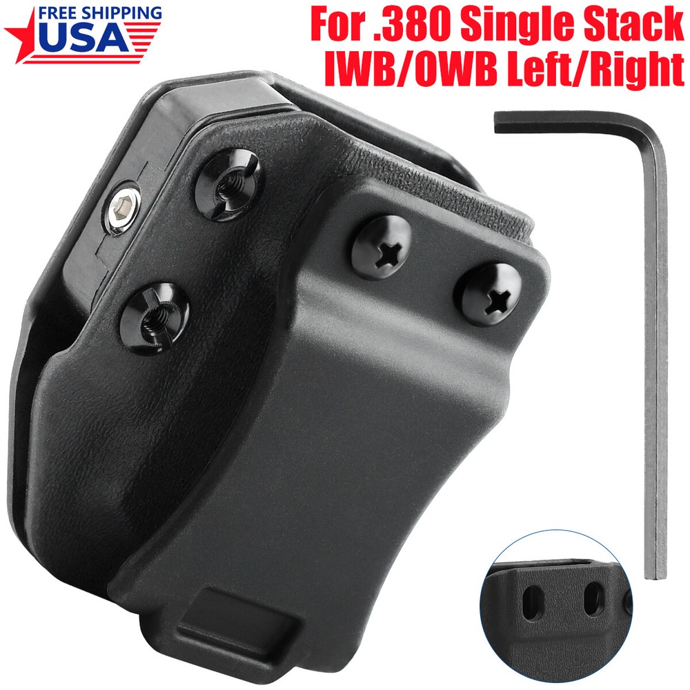 Universal Magazine Holster IWB/OWB Mag Carrier For .380 single Stack Magazine A+