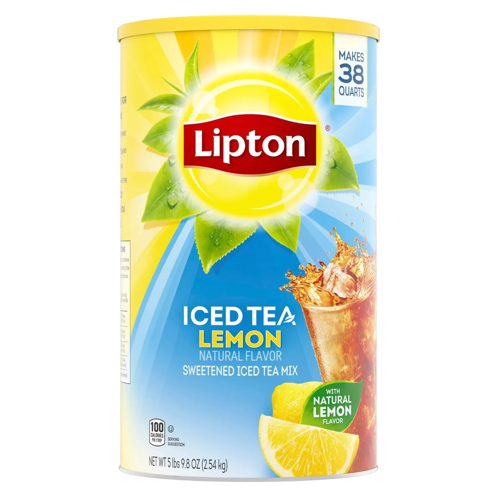 Lipton Lemon Iced Tea with Sugar Mix (89.8 oz.) (NO SHIP TO CA)