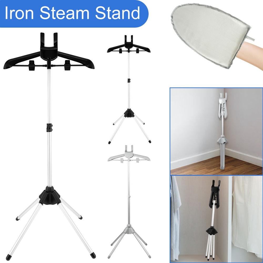 Iron Steam Stand Set with Hand-held Ironing Board Heavy-Duty Handheld tepLh