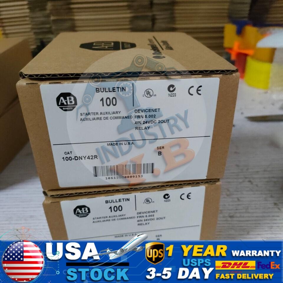 100-DNY42R 24 VDC Combination Output Module 100-DNY42R New AB Factory Sealed