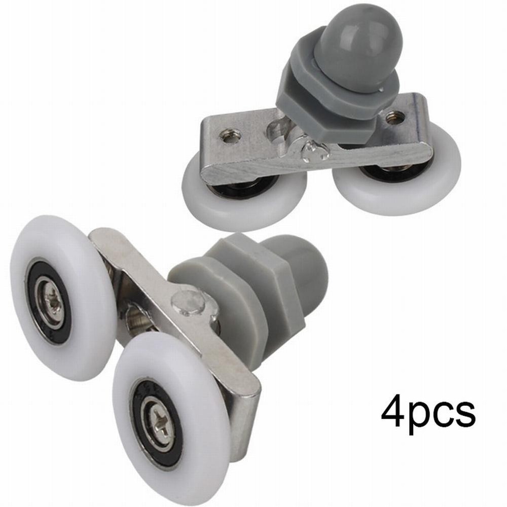 Wheels Shower Door Rollers Bathroom Household Replacement Runner Sliders