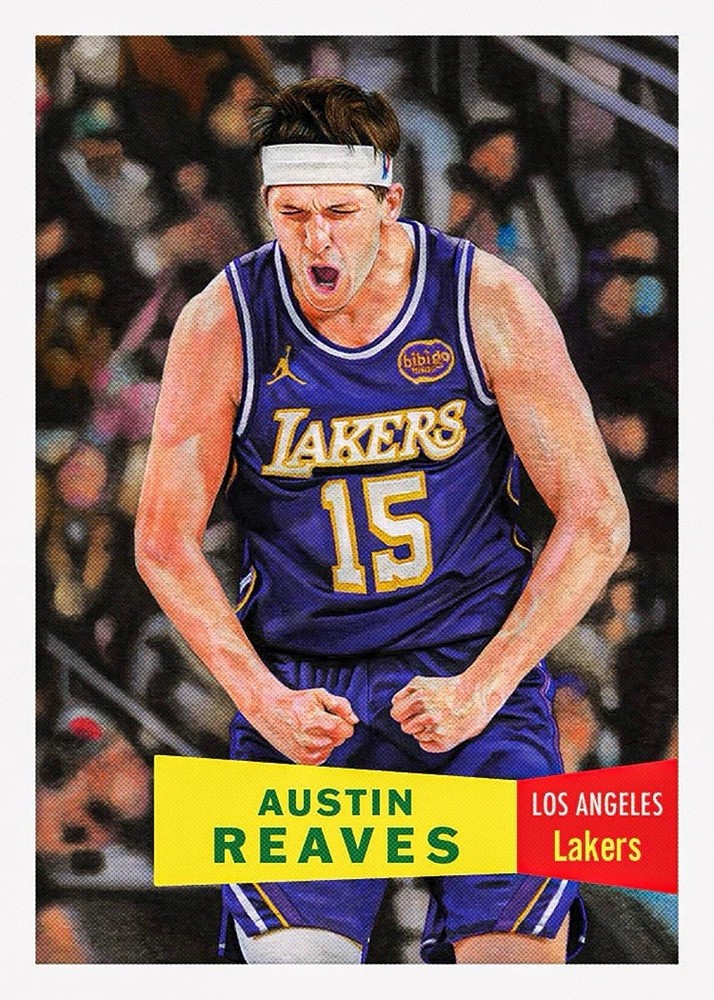Austin Reaves 2025-26 Topps Living Set #24  Los Angeles Lakers - PRESALE