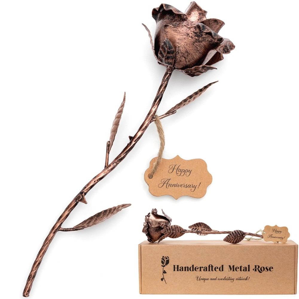 7 Year Anniversary Copper Gift for Her - Copper Gift for Wife 7th Weeding Ann...