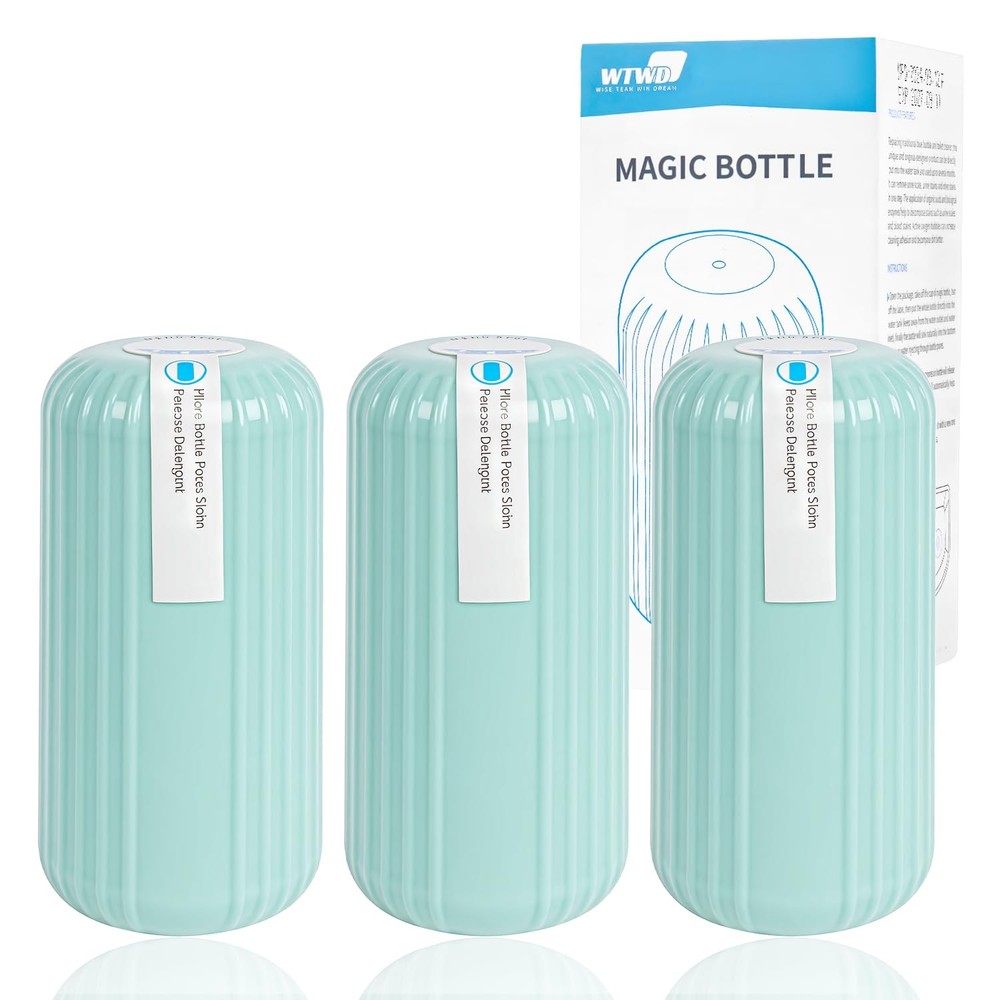 WTWD Automatic Toilet Cleaner with 90-Day Freshness & Odor Removal for Tough Stains