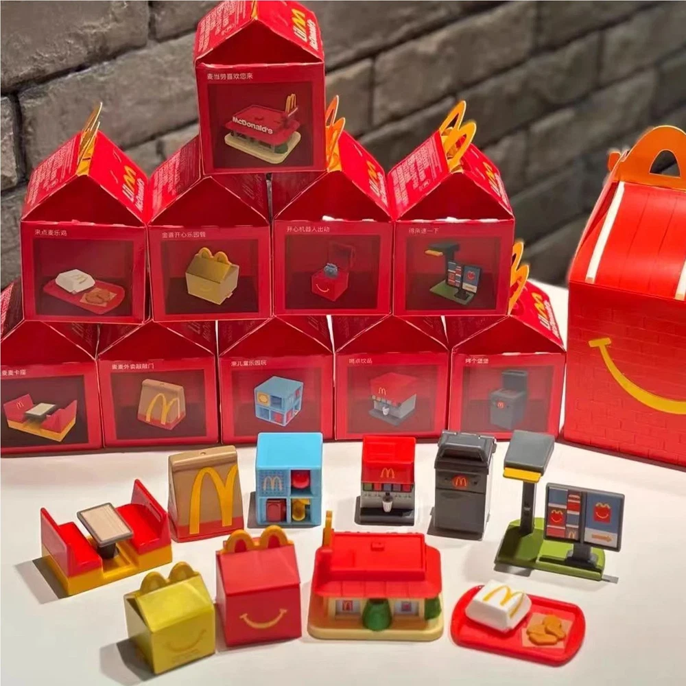2025 McDonald's Happy Meal Miniature Toy Set 10 Pieces
