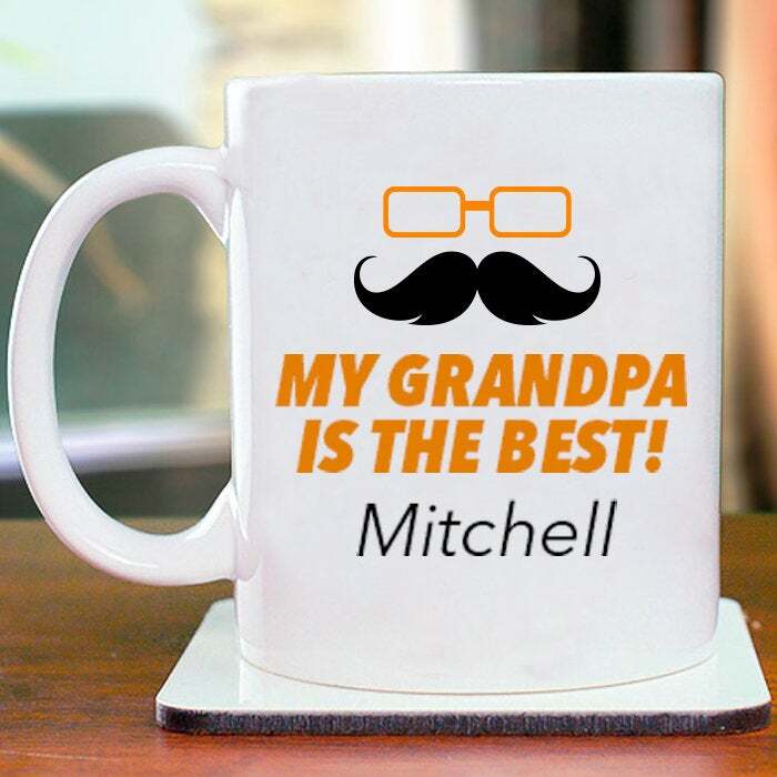 Custom Grandpa Mug Best Grandpa Coffee Mug Fathers Day Gift For Grandpa Gift
