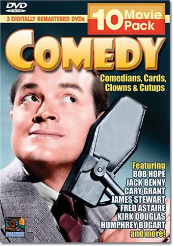 Comedy 10 Movie Pack (DVD) Bob Hope James Stewart Cary Grant Humphrey Bogart
