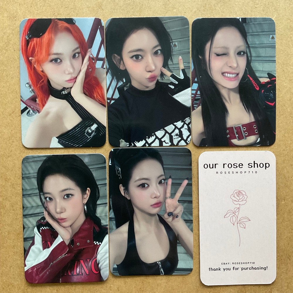 LE SSERAFIM Spaghetti 1st Single Album MusicPlant Fansign Official Photocard POB