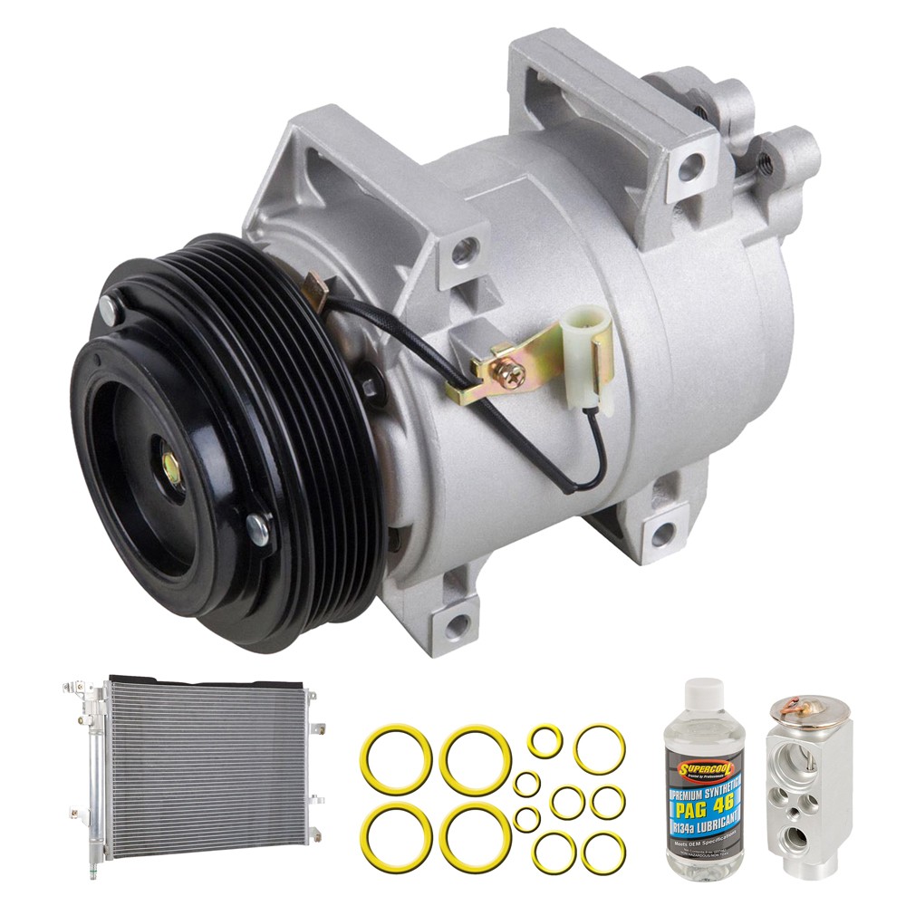 2006 Volvo S80 AC Kit with Compressor Condenser Drier DAC