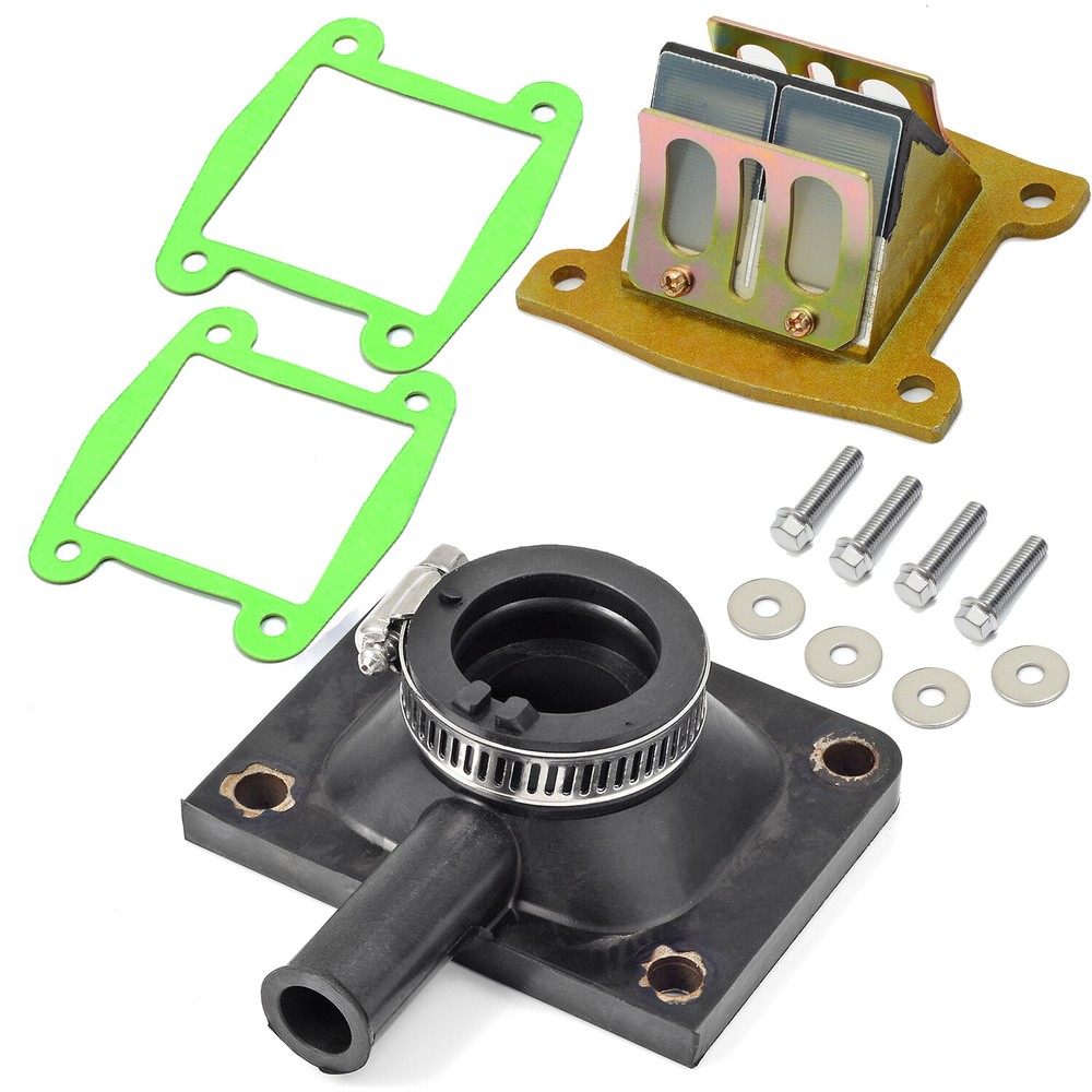 Carburetor Mounting Joint Spacer Kit for Yamaha G1 2-Cycle Gas Golf Cart 1983-86