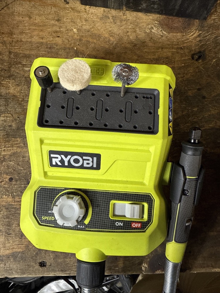Ryobi 18V ONE+ Rotary Tool Station Variable Speed PCL480 Tool Only H33