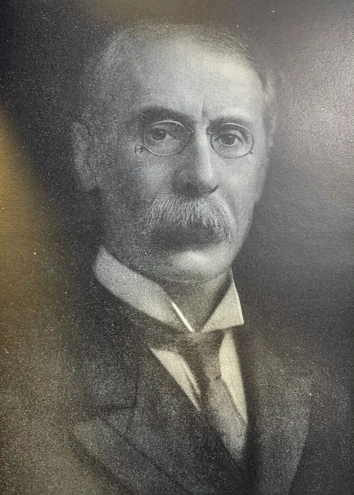 1909 Vintage Magazine Illustration George W Guthrie Pittsburg Mayor