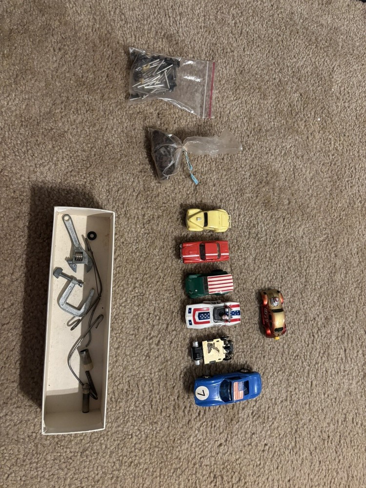 Vintage Ho Slot Cars Lot