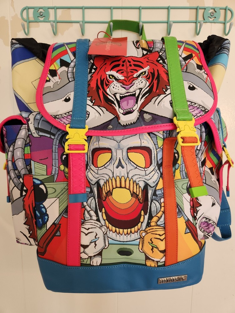 New Condition SPRAYGROUND LIMITED EDITION Large Bagpack