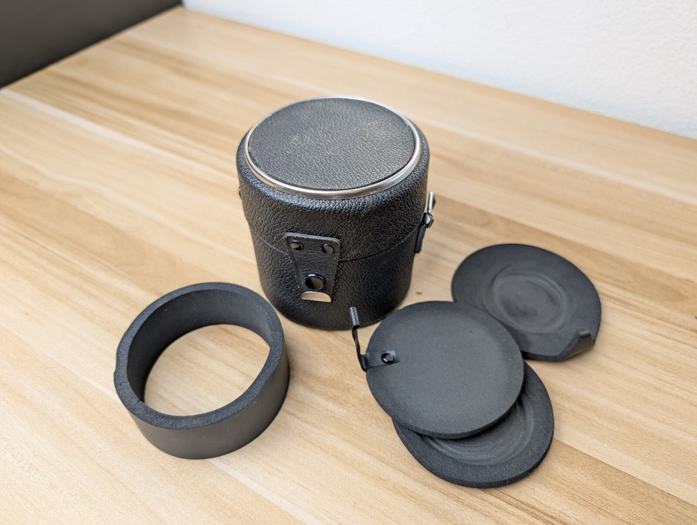 Vintage Hard Lens Case 3.25