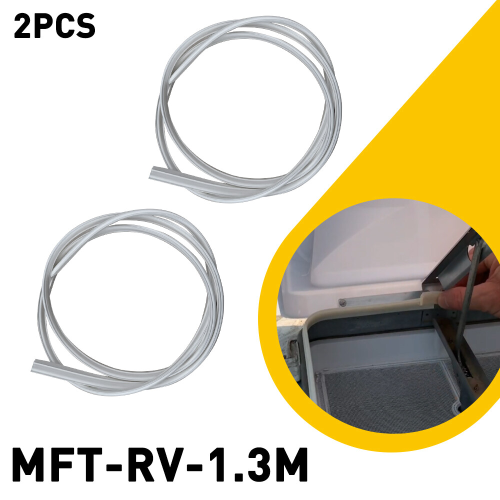 2pcs For RV Roof Vent Seal 51IN TPE Rubber Camper Vent Fan Gasket Replacement