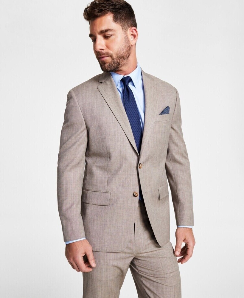 Ralph Lauren Mens Classic Fit Wool Blend Suit Jacket 38 R NEW $450 LACA12AM0955