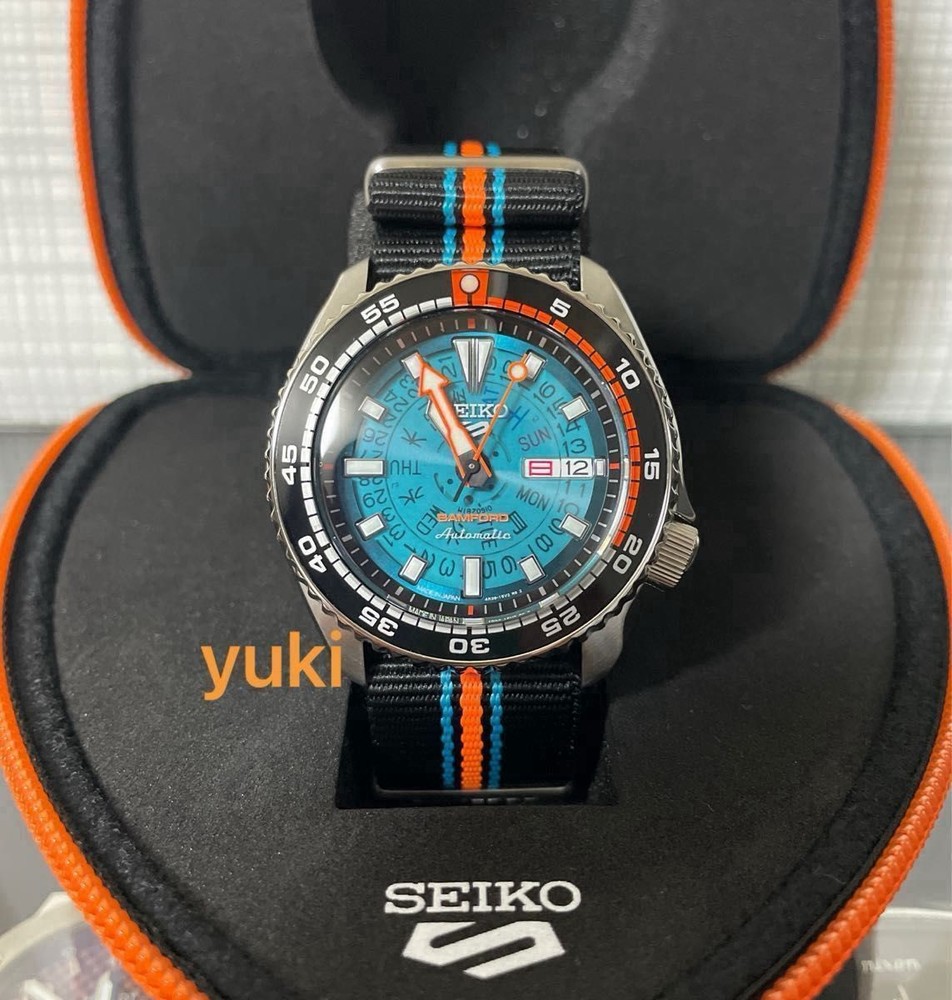 New unused item SEIKO5 Sports SBSA315 BAMFORD limited model