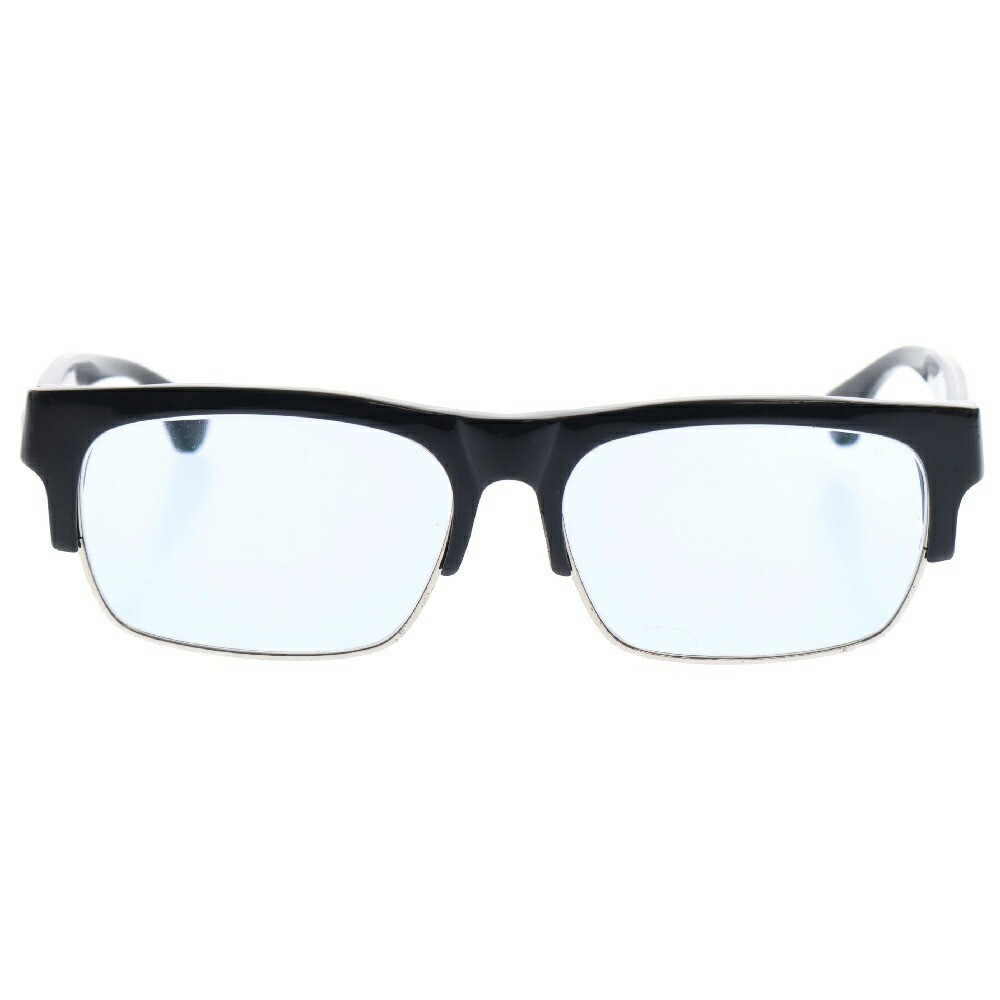 Chrome Hearts Size 54 17-145 Mingus-A Funie Motif Eyewear Sunglasses Black/Silve