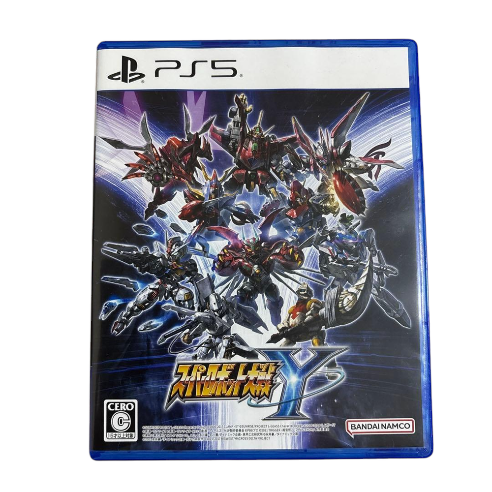 same-day shipping with tracking, no price reductions, PS5 Super Robot Wars Y So-image