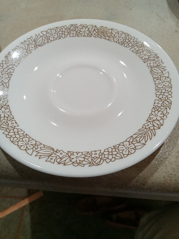 Vintage Corelle Woodland Brown 6