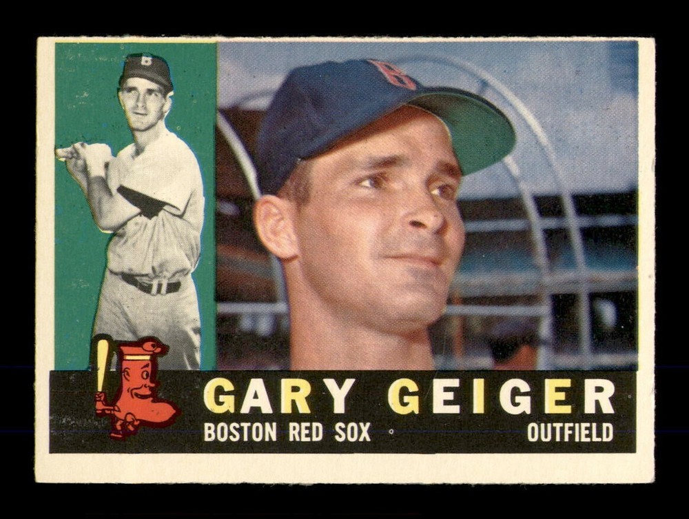 1960 Topps #184 Gary Geiger EX-MT Baseball Card - OBGcards