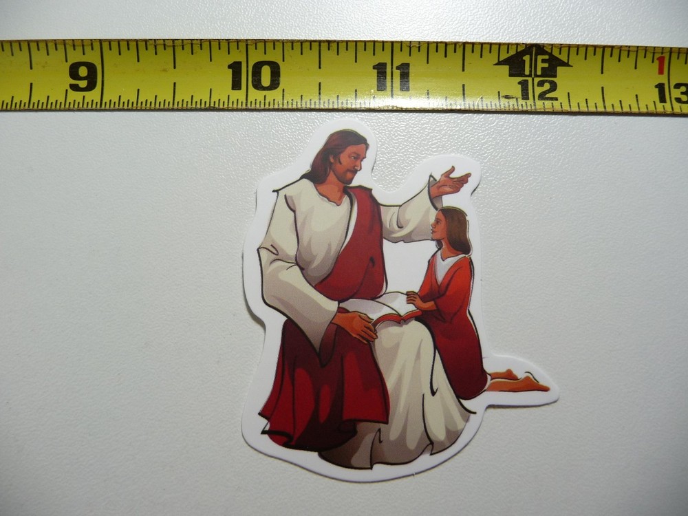RELIGIOUS JESUS TEACHING BIBLE DECAL STICKER CHRIST FAITH CHURCH BELIEF