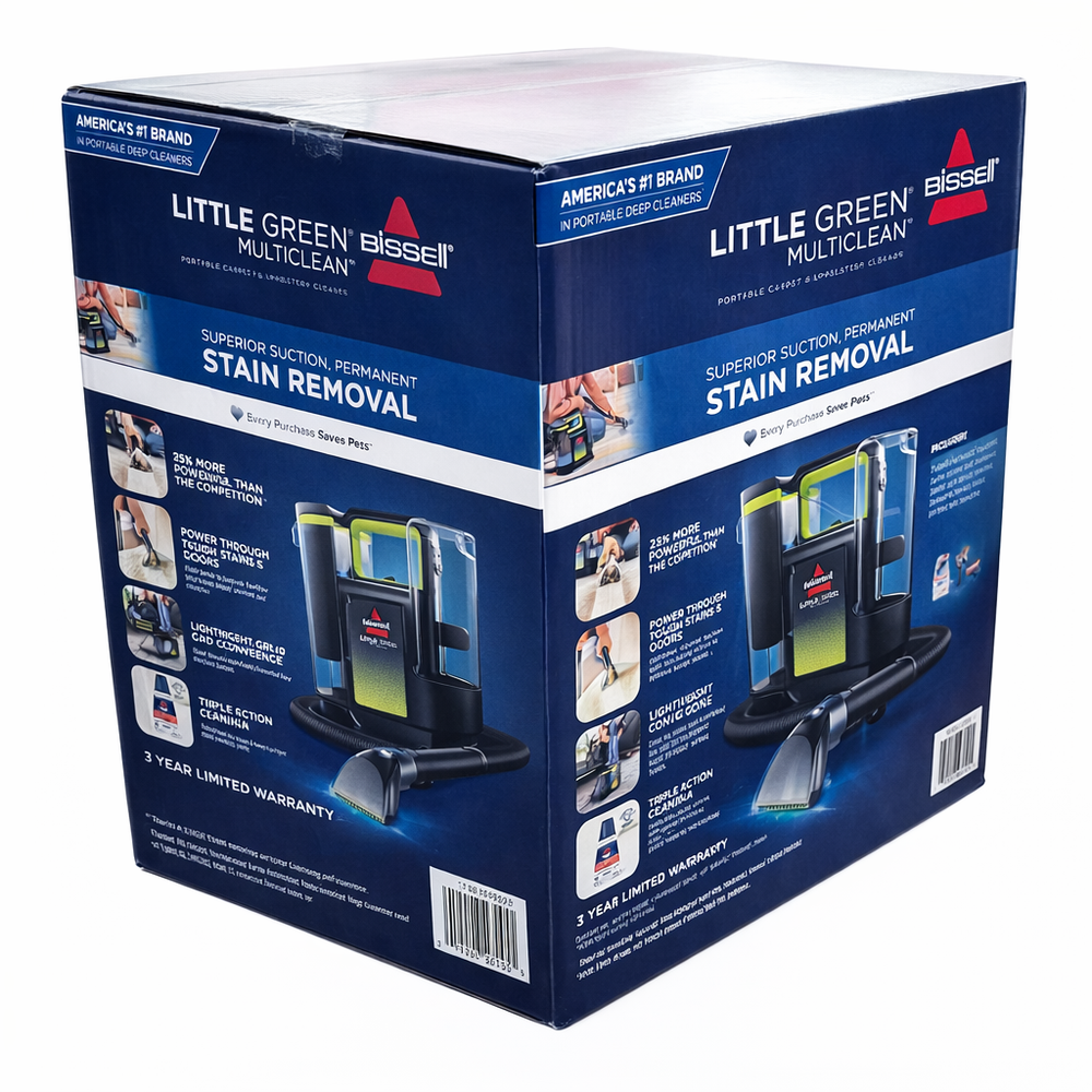 New Bissell Little Green Multiclean Portable Carpet, Pet & Upholstery Vacuum