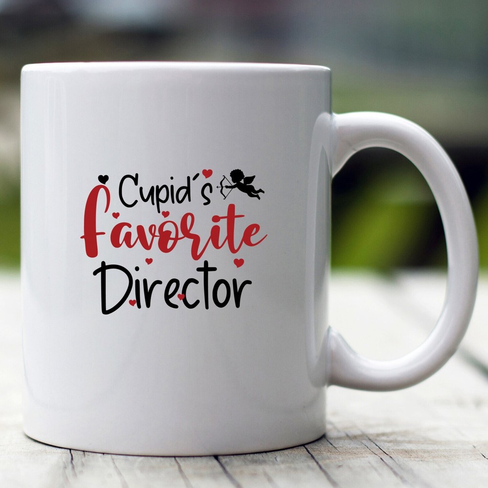 Valentines Day Cupid Director Mug for Film Lovers