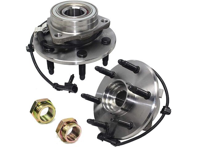 Tahoe Wheel Hub Assembly and Spindle Nut Kit by Detroit Axle 59349BVHM for Enhanced Performance and Durability