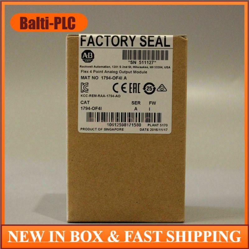AB 1794-OF4I SER A Flex 4 Point Analog Output Module 1794OF4I New Factory Sealed