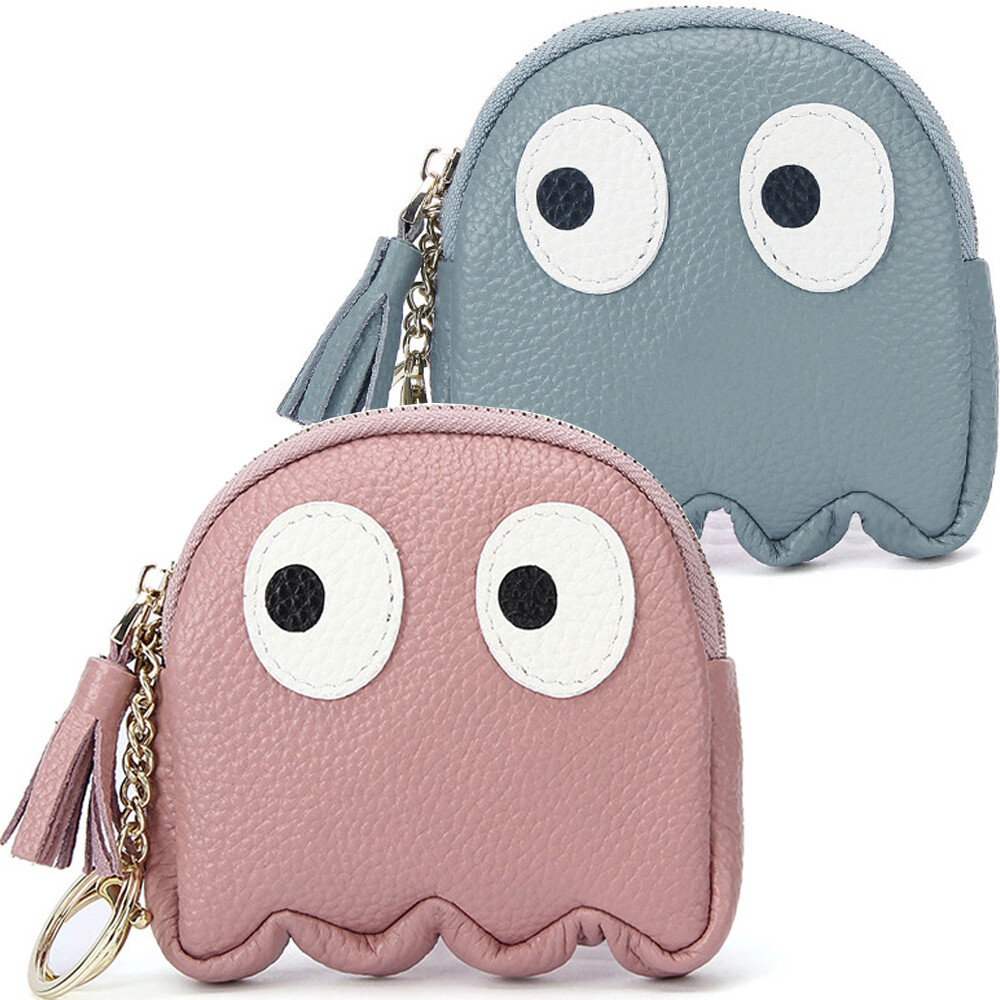 Cute Leather Coin Purse Small Pouch Bags Key Card Holders Wallet Christmas Gifts