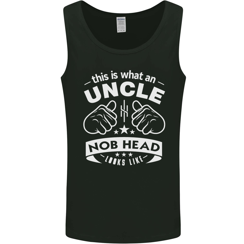 An Uncle Nob Head Looks Like Uncles Day Mens Vest Tank Top
