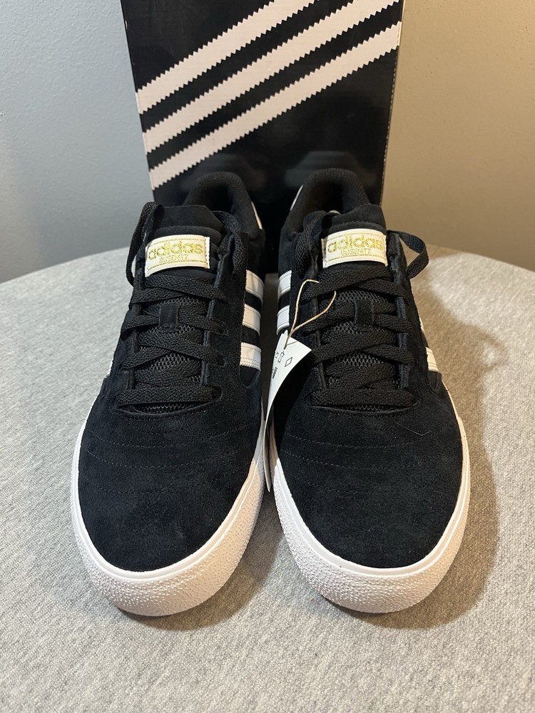 Adidas Busenitz Vulc II Black Suede Skateboarding Men’s Shoe Size 12 EF8472