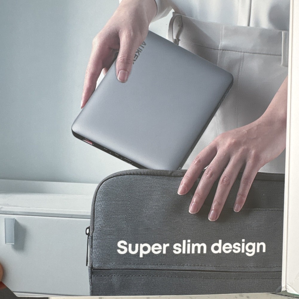 AUK Sprint X 20K 100W PD 3.0 Power Bank 20000mAh for Laptops