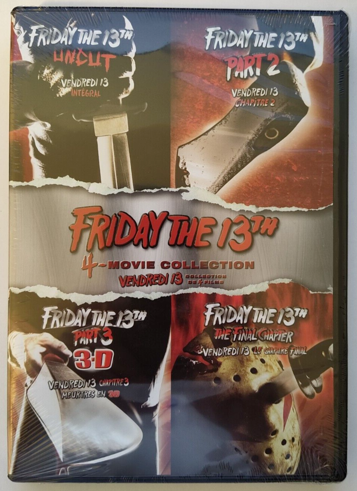 Friday the 13th: 4-Movie Collection [New DVD]