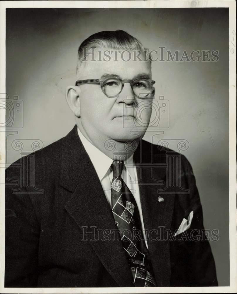 1952 Press Photo House Candidate E F Sullivan Political Campaign Image - lra46734  