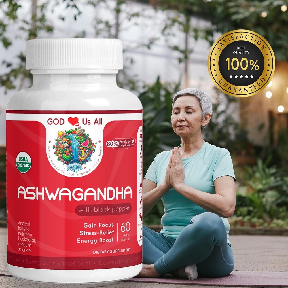 ASHWAGANDHA-Indian Ginseng - Serenity, Calmness, Antioxidant - GOD Loves™