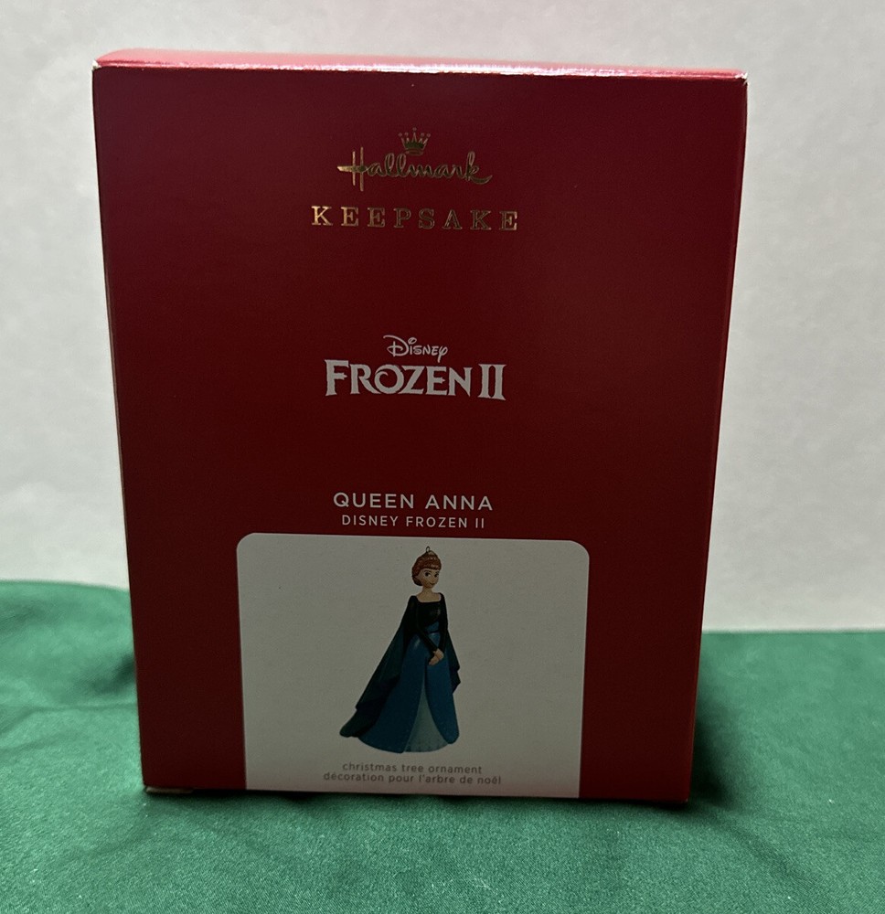 2021 HALLMARK KEEPSAKE PORCELAIN ORNAMENT QUEEN ANNA DISNEY FROZEN II