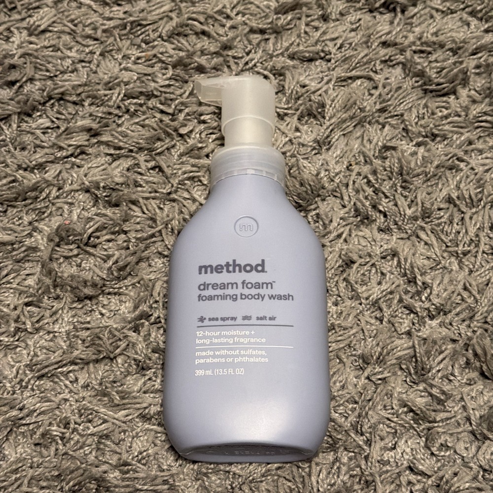 Method Dream Foam Body Wash Sea Spray + Salt Air 13.5 fl oz - New