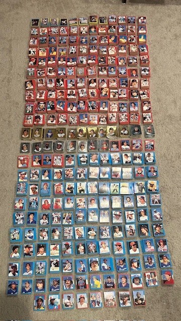 Wholesale Lot of 12,500+ 1982-83 O-Pee-Chee MLB Baseball Stickers