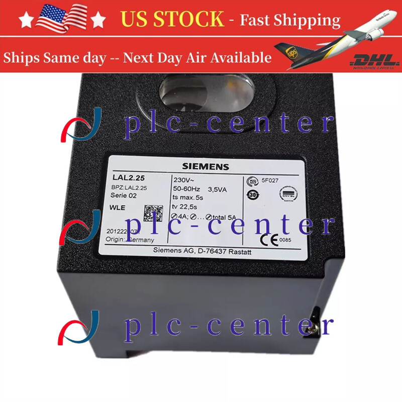 Brand NEW In Box Siemens Control Box LAL2.25 Serie 02 Fast Ship
