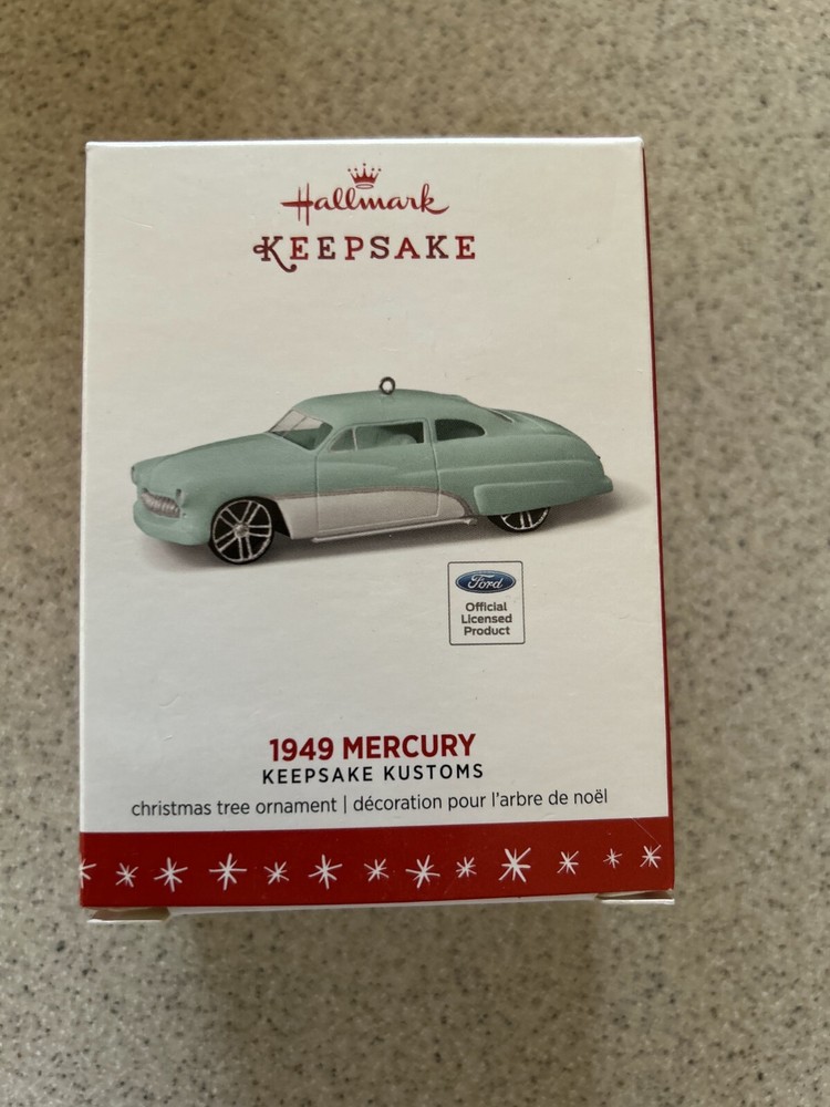 2016 Hallmark Keepsake Ornament 1949 Mercury Classic Ford Car Palmiter