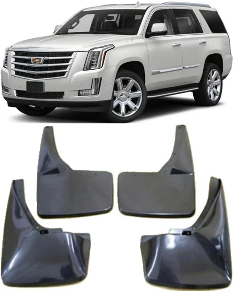 Genuine New Set Molded Splash Gugards Mud Flaps FOR 2015-2020 CADILLAC Escalade