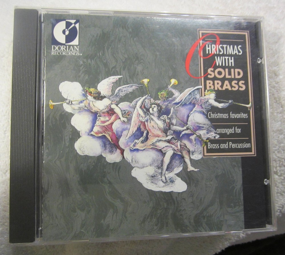 1988 DOR-90014 SOLID BRASS - CHRISTMAS WITH SOLID BRASS CD,VTG